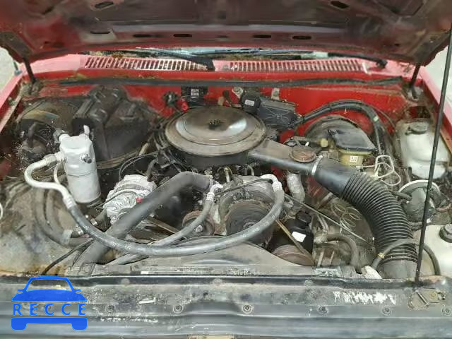 1987 CHEVROLET S10 1GCDT14R6H8117666 image 6