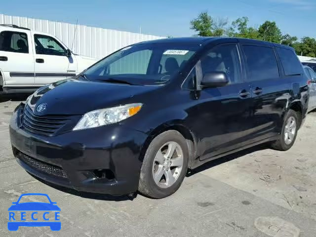 2011 TOYOTA SIENNA 5TDZK3DC2BS027434 image 1