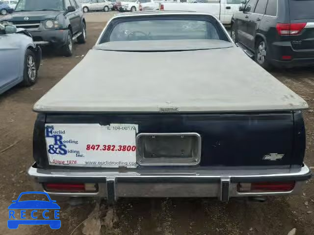 1985 CHEVROLET EL CAMINO 3GCCW80H3FS909366 зображення 9