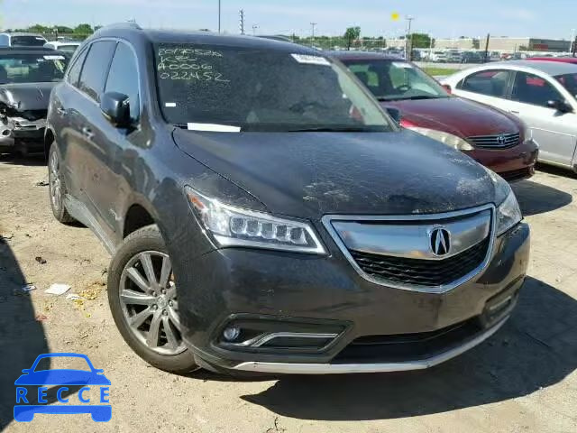 2015 ACURA MDX Advance 5FRYD4H89FB022452 image 0