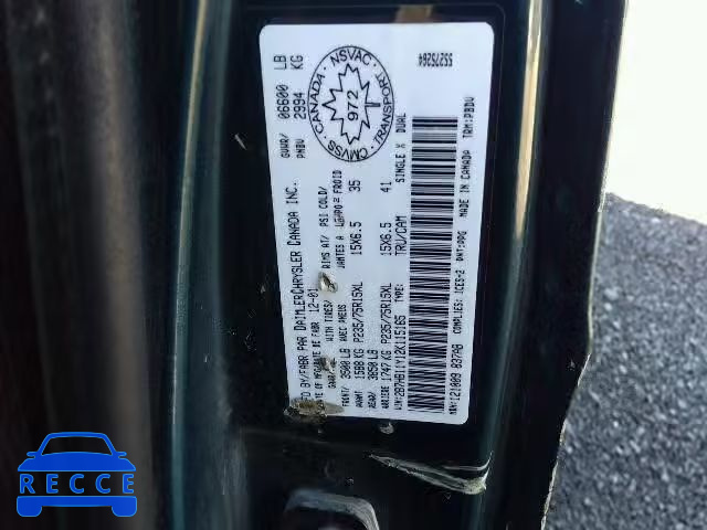 2002 DODGE RAM VAN B1 2B7HB11Y12K115165 image 9