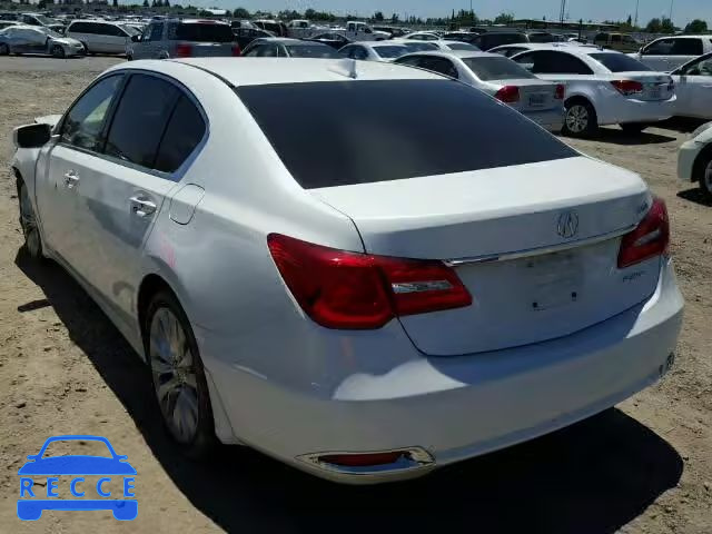 2014 ACURA RLX TECH JH4KC1F55EC002775 image 2