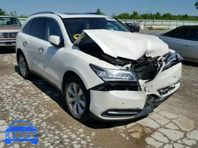 2016 ACURA MDX Advance 5FRYD4H95GB060982 image 0