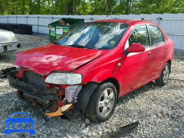 2006 CHEVROLET AVEO KL1TG56696B527511 image 1