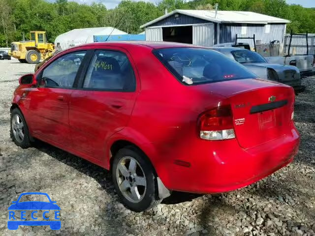 2006 CHEVROLET AVEO KL1TG56696B527511 image 2