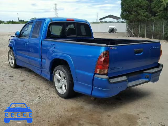 2007 TOYOTA TACOMA X-R 5TETU22N67Z375679 image 2