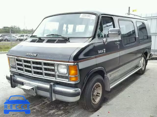 1990 DODGE RAM VAN B2 2B6HB21Y7LK722053 зображення 1