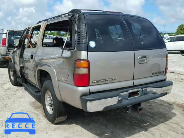 2001 CHEVROLET K2500 SUBU 3GNGK26G71G243303 image 2