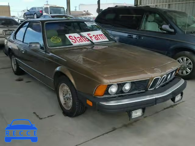 1984 BMW 633CSI WBAEB740XE6728171 image 0