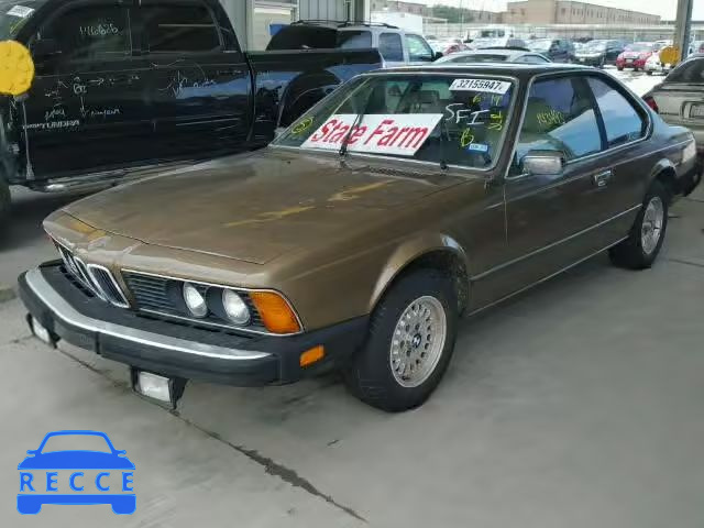 1984 BMW 633CSI WBAEB740XE6728171 зображення 1