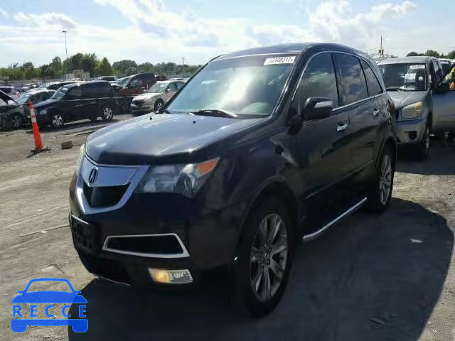 2011 ACURA MDX Advance 2HNYD2H57BH538190 image 1