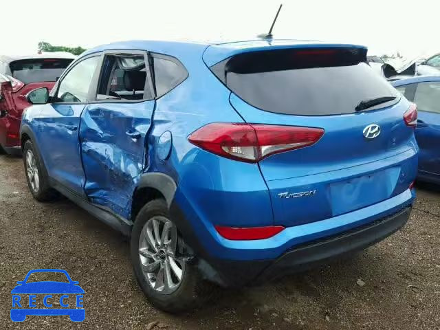 2016 HYUNDAI TUCSON SE KM8J23A45GU042261 image 2