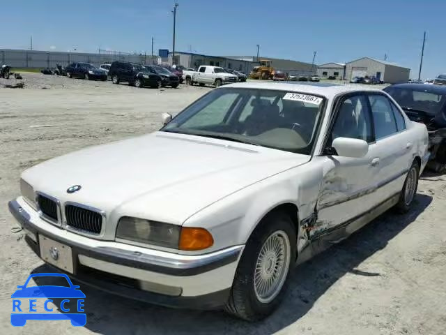 1998 BMW 750IL WBAGK2327WDH69713 image 1