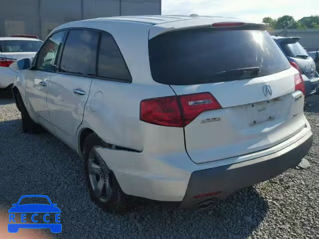 2008 ACURA MDX SPORT 2HNYD28818H502191 зображення 2