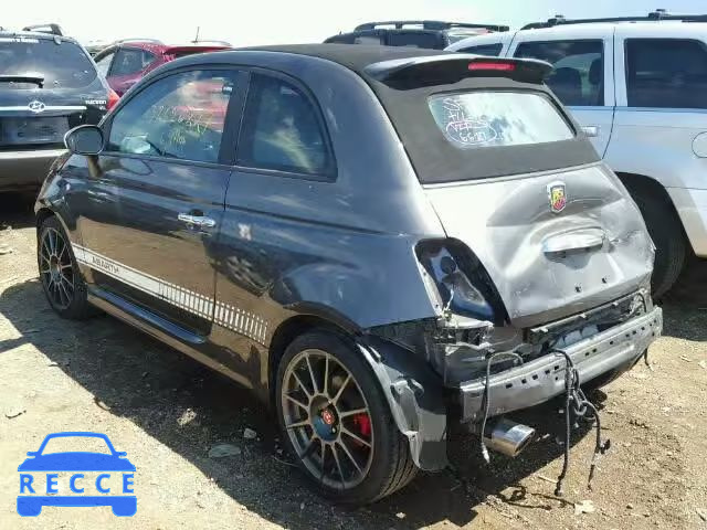 2015 FIAT 500 ABARTH 3C3CFFJH1FT520100 зображення 2