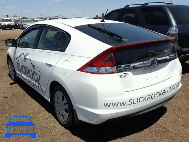 2012 HONDA INSIGHT JHMZE2H38CS002007 image 2