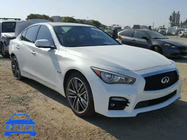 2014 INFINITI Q50 HYBRID JN1AV7AR9EM701621 image 0