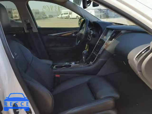 2014 INFINITI Q50 HYBRID JN1AV7AR9EM701621 image 4