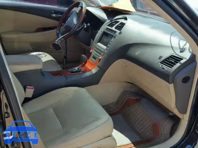 2007 LEXUS ES350 JTHBJ46G572102439 зображення 4