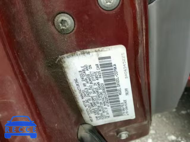 2001 TOYOTA CAMRY 4T1BG22K01U836203 image 9