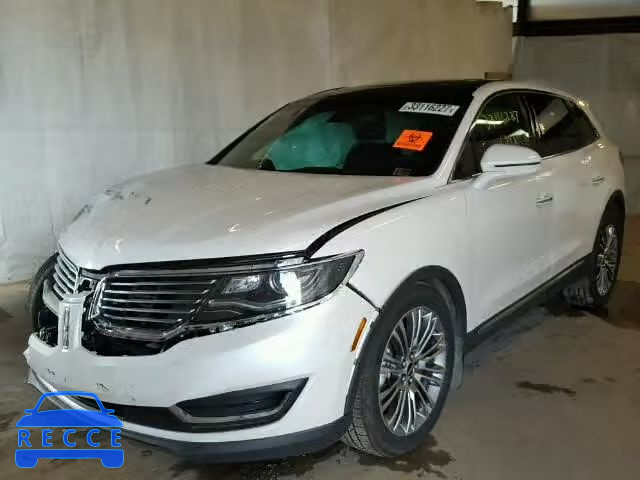 2016 LINCOLN MKX RESERV 2LMTJ8LR5GBL67732 зображення 1