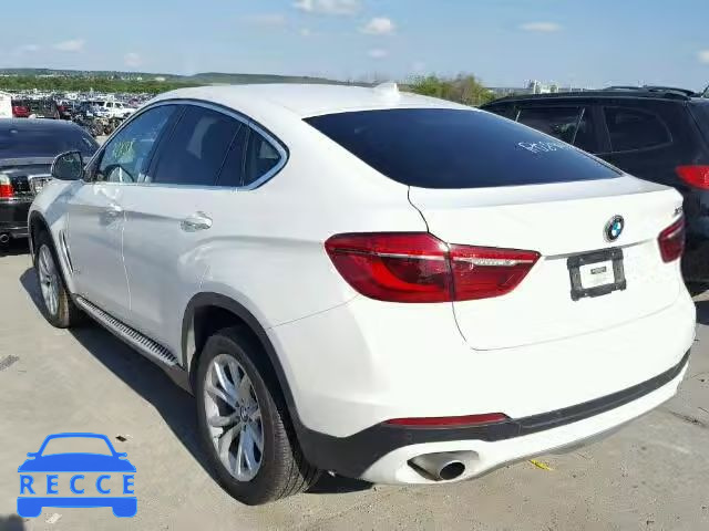 2016 BMW X6 XDRIVE3 5UXKU2C54G0N83794 image 2