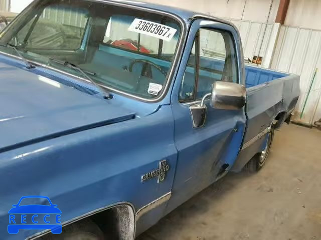 1986 CHEVROLET C10 1GCDC14H1GF368225 Bild 9