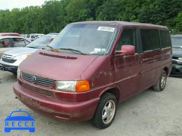 2000 VOLKSWAGEN EUROVAN MV WV2MH4707YH059990 зображення 1