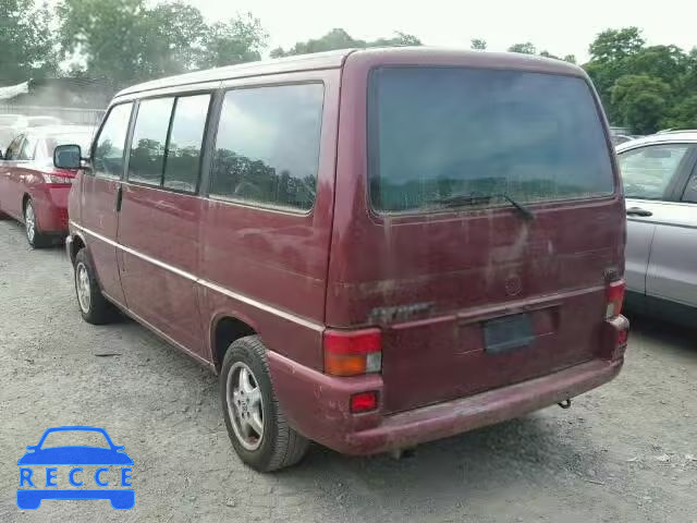 2000 VOLKSWAGEN EUROVAN MV WV2MH4707YH059990 зображення 2