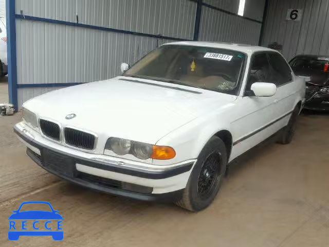 2000 BMW 740I AUTOMATIC WBAGG834XYDN79328 image 1