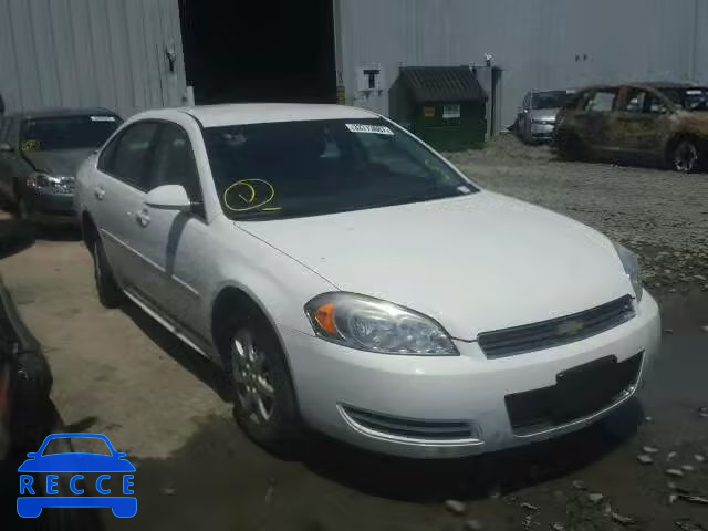 2010 CHEVROLET IMPALA POL 2G1WD5EM6A1260649 зображення 0