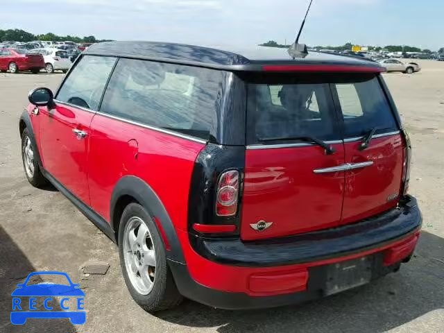 2011 MINI COOPER CLU WMWZF3C5XBT188944 image 2