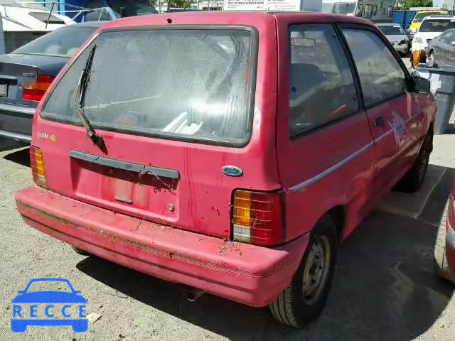 1991 FORD FESTIVA GL KNJPT06H8M6118963 image 3