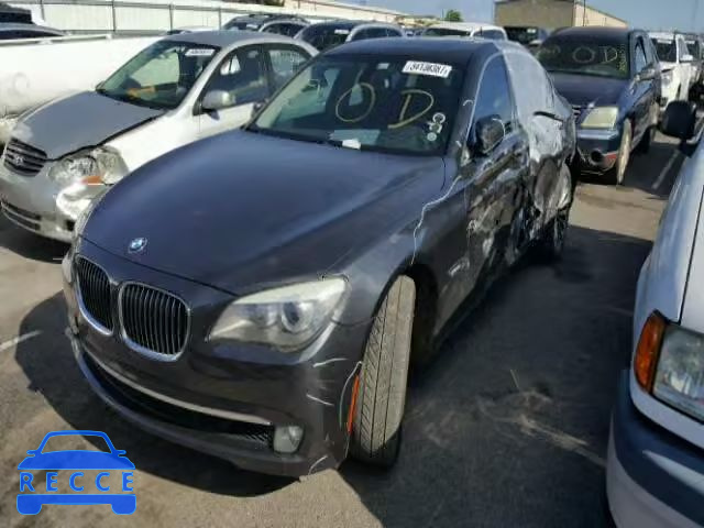 2012 BMW 740I WBAKA4C53CDX20293 image 1