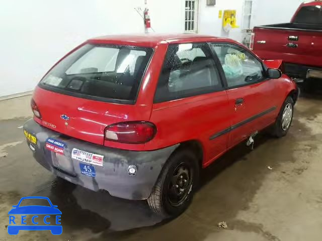 1999 CHEVROLET METRO 2C1MR2266X6708983 зображення 3