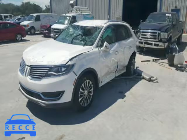 2016 LINCOLN MKX SELECT 2LMTJ6KP3GBL77339 зображення 1