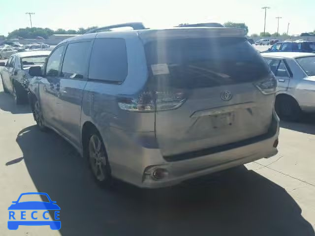 2012 TOYOTA SIENNA SPORT 5TDXK3DC6CS244915 image 2