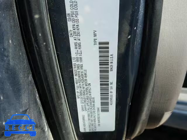 2006 SUBARU BAJA SPORT 4S4BT62C167105040 Bild 9