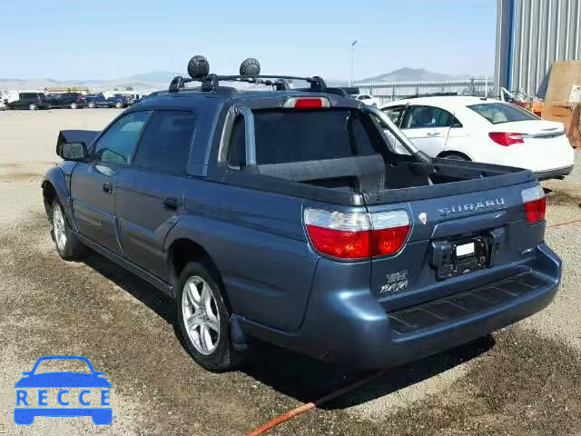 2006 SUBARU BAJA SPORT 4S4BT62C167105040 image 2