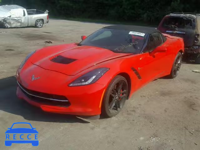 2014 CHEVROLET CORVETTE 2 1G1YK3D70E5133558 image 1