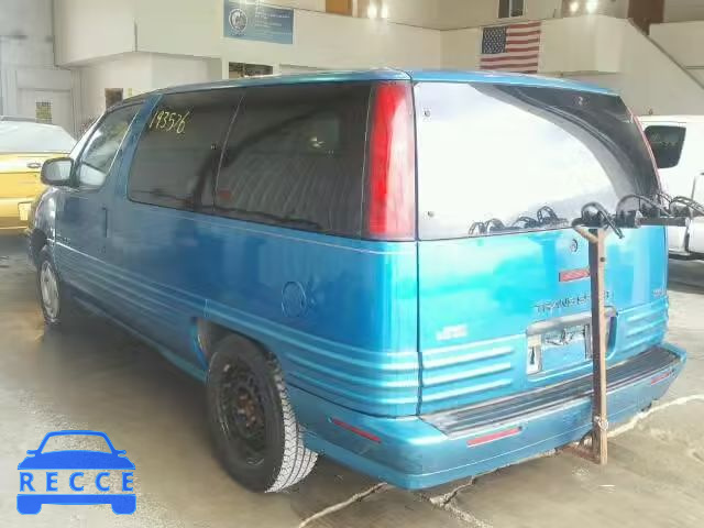 1996 PONTIAC TRANS SPOR 1GMDU06EXTT202626 image 2