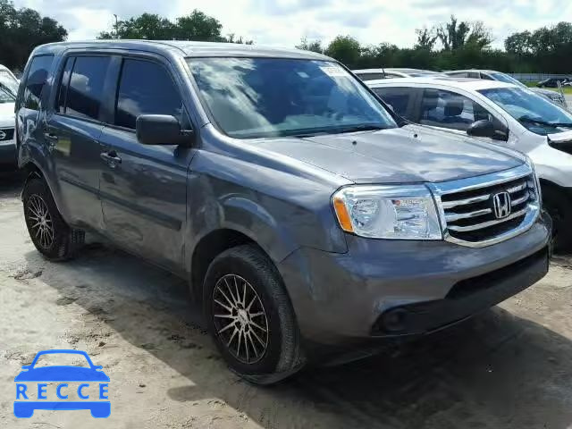 2014 HONDA PILOT LX 5FNYF3H21EB012868 image 0