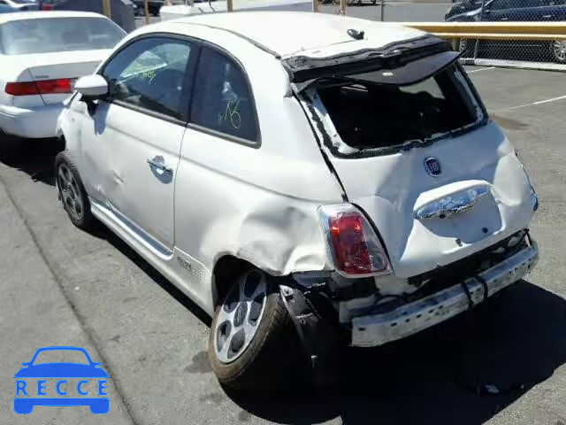 2015 FIAT 500 ELECTR 3C3CFFGEXFT536941 Bild 2