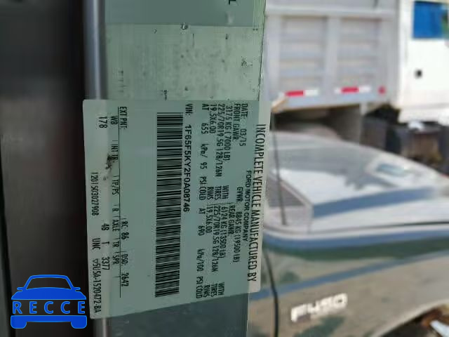 2015 FORD SUPER DUTY 1F65F5KY2F0A08746 Bild 9