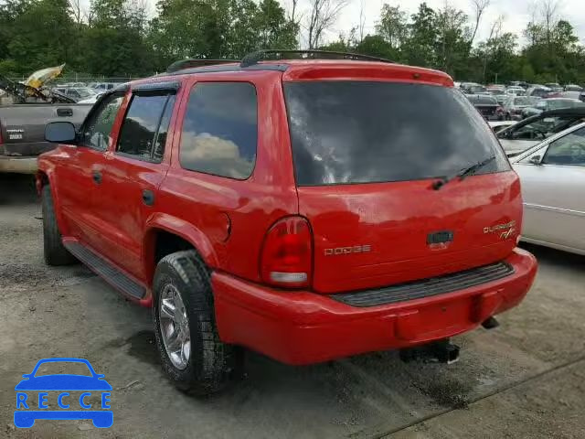 2003 DODGE DURANGO R/ 1D4HS78Z63F584191 image 2