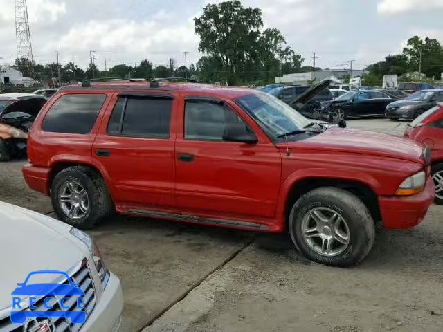 2003 DODGE DURANGO R/ 1D4HS78Z63F584191 image 8