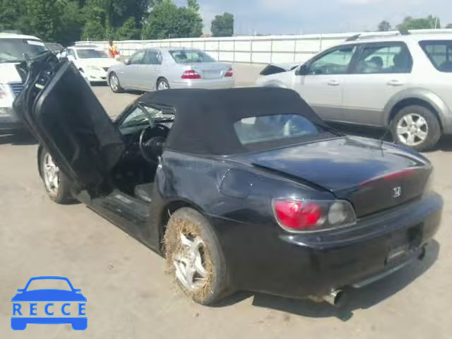 2001 HONDA S2000 JHMAP11481T002214 image 2