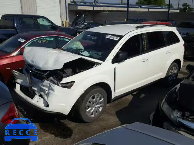 2017 DODGE JOURNEY SE 3C4PDCAB5HT529706 зображення 1