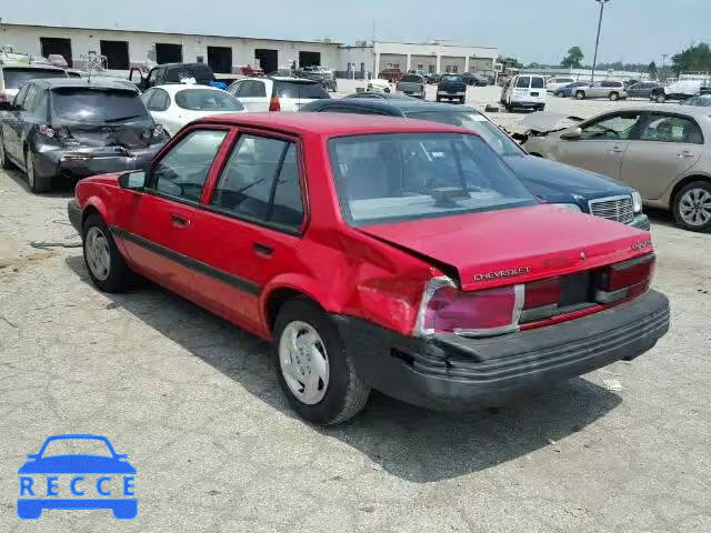 1992 CHEVROLET CAVALIER V 1G1JC5441N7243135 image 2