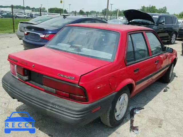 1992 CHEVROLET CAVALIER V 1G1JC5441N7243135 зображення 3